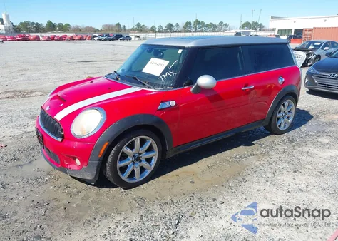 2008 Mini Cooper S Clubman z USA, uszkodzony, nr VIN WMWMM335X8TP87965